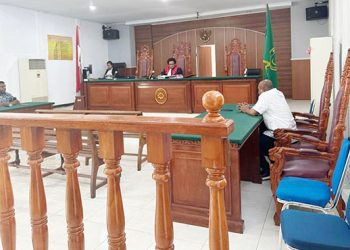 Hakim Putuskan Menolak Gugatan Pra Peradilan Tersangka Dugaan Tipikor Pengadaan Angdes Dishub Bintuni T.A 2021