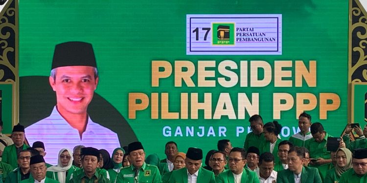 PPP Resmi Umumkan Ganjar Pranowo Sebagai Bakal Capres di Pilpres 2024
