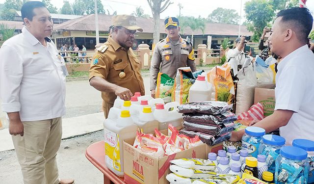 Polresta Manokwari Gandeng Distributor Gelar Pasar Murah, Harga Murah Selisih Rp 3-5 Ribu
