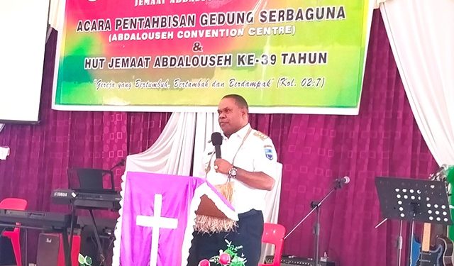 Bupati Minta Gereja Ikut Berperan Mengatasi Masalah Stunting