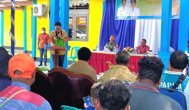 Musrenbang Tingkat Distrik Diharapkan Menjadi Media Interaktif dalam Perencanaan Pembangunan