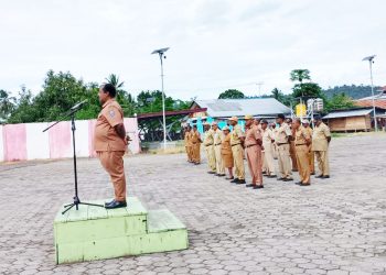 Asisten III Setda Mansel Soroti Disiplin Pegawai dan Aset Kendaraan Dinas