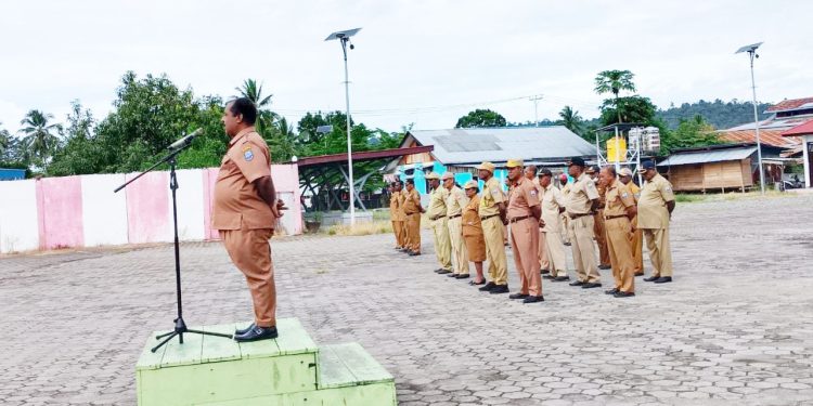 Asisten III Setda Mansel Soroti Disiplin Pegawai dan Aset Kendaraan Dinas