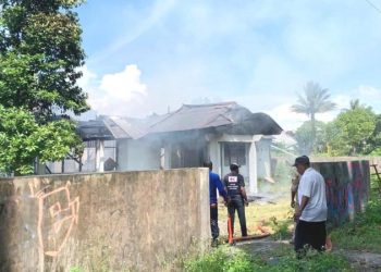 Sering Diteror, Mess KKP Manokwari yang Terbakar sudah Ditinggalkan Penghuninya