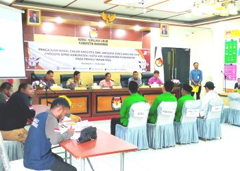 Dokumen Masih Kurang, KPU Manokwari Belum Terima Pengajuan Balon PAN dan Gerindra