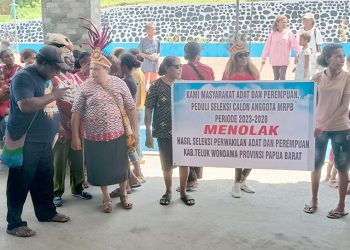 Masyarakat Adat Mendesak Hasil Seleksi Calon Anggota MRPB Teluk Wondama Tidak Disetujui