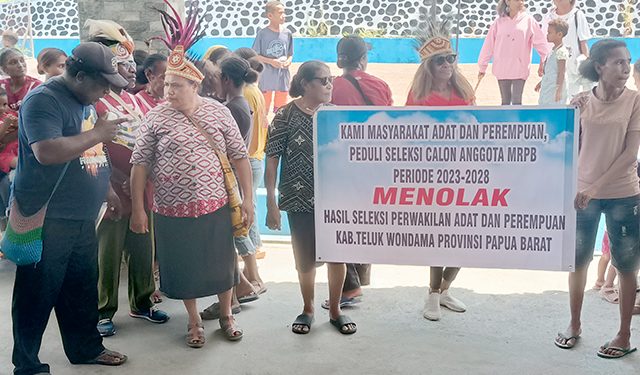 Masyarakat Adat Mendesak Hasil Seleksi Calon Anggota MRPB Teluk Wondama Tidak Disetujui