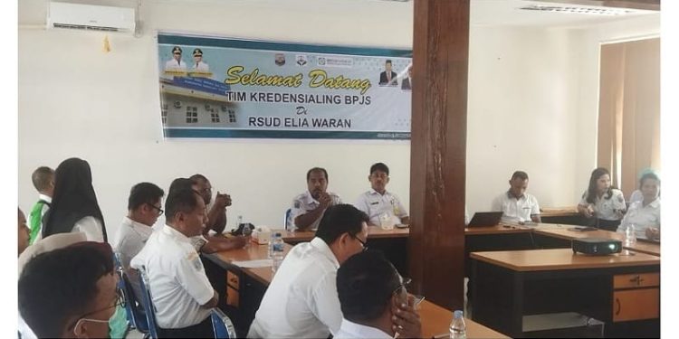 BPJS Kesehatan Gelar Kredensialing di RSUD Elia Waran