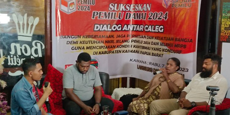 Kabar Triton Gelar Dialog Pemilu Damai di Kaimana