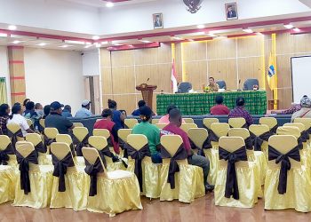 Tidak Mendapatkan Paket PL, 28 Kontraktor Asli Papua Datangi Kantor Bupati Manokwari