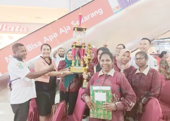 PKK Manokwari Juara I Lomba Cipta Menu Kreasi Pangan Lokal