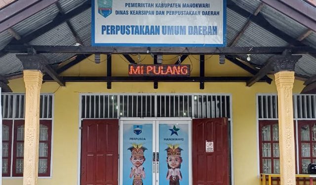 Literasi, Perpusda Manokwari Jalin Kemitraan dengan Yayasan Cinta Papua