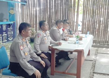 Kapolresta Pimpin Pertemuan dengan Warga Fanindi Pantai