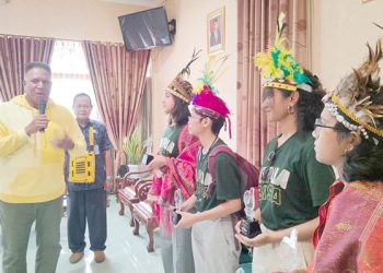 Kampung Banjar Ausoy Distrik Manimeri Melaju Ketingkat Nasional Lomba Kampung