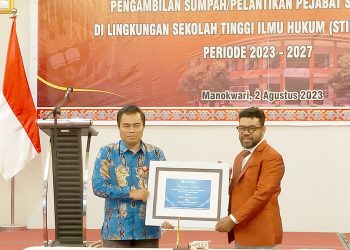 BI Papua Barat Dukung STIH Manokwari dengan Sarana Pendukung IT