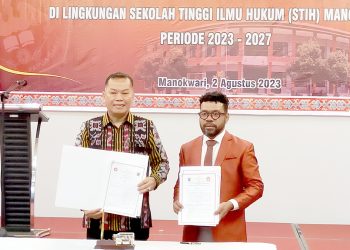 BI Papua Barat Dukung STIH Manokwari dengan Sarana Pendukung IT