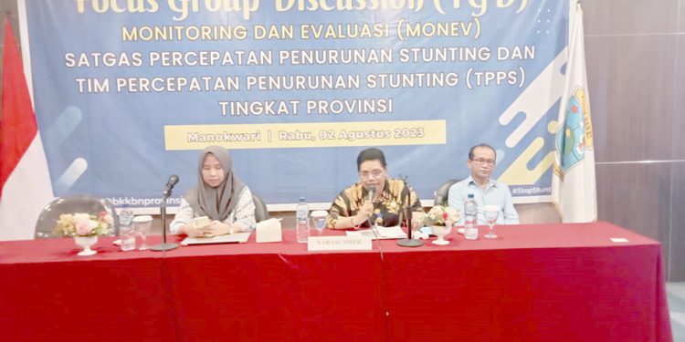 BKKBN Papua Barat Gelar FGD Monev Satgas Stunting