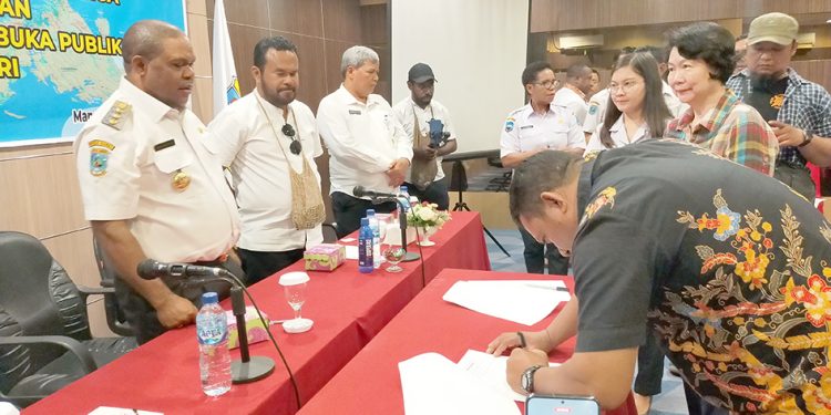 Pemkab Manokwari Gelontorkan Rp140 Miliar Ganti Rugi Lahan Pasar Sanggeng dan RTP Borarsi