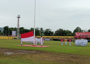 Upacara Bendera HUT RI ke 78 di Papua Barat Berjalan Sukses