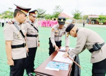 Delapan PJU Polres Teluk Bintuni Dilantik