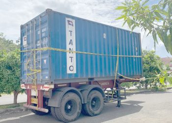 Satu Kontainer Diduga Berisi Miras ‘Diamankan’ di Polda Papua Barat