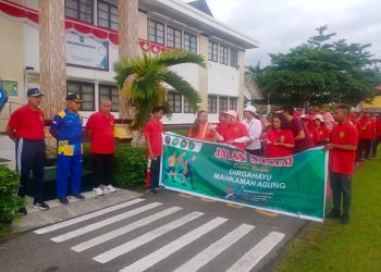 Jalan Santai Sambut HUT MA Ke-78 di Manokwari