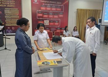 Oktofianus Kambu Gantikan Irwanto Pimpin Bappeda Manokwari