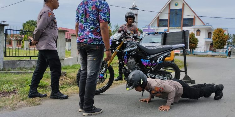 Propam Polres Mansel Temukan Anggota Polisi Tak Miliki SIM dalam Giat Penertiban Internal