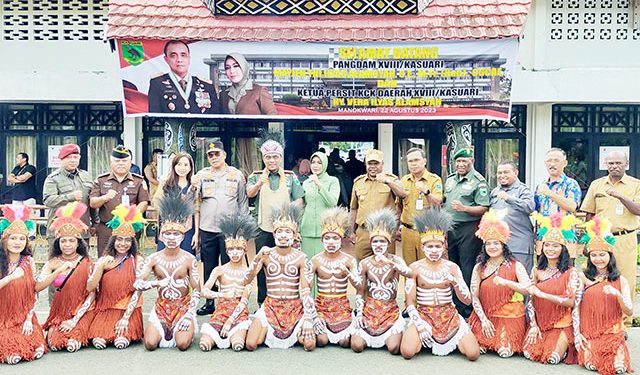 Pangdam XVIII Kasuari Mayjen TNI Ilyas Alamsyah Mulai Bertugas di Papua Barat