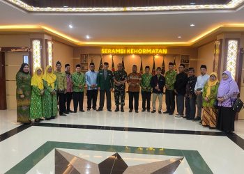 MUI Papua Barat dan Pimpinan Ormas Islam Silaturahim Ke Pangdam XVIII Kasuari