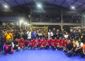 42 Tim Futsal Ramaikan HUT M1R Salam Sarane Indonesia Papua Barat ke 4