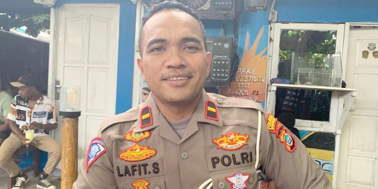 Satlantas Polresta Manokwari Keluarkan Tilang Manual kepada 74 Pelanggar Selama Ops Zebra Mansinam