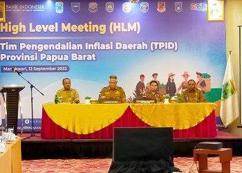 Papua Barat Masuk Tiga Besar Inflasi Secara Nasional, Pj Gubernur Kumpulkan Para Bupati