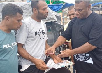 Sosialisasi dan Pendidikan Pemilih, KPU se-Papua Barat Sasar Pasar Tradisional dan Tempat Wisata