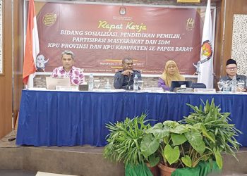 Kapolda Papua Barat Intens Evaluasi Pengamanan Pemilu 2024