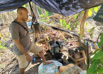 Polres Tambrauw Amankan 3 Tersangka Pelaku Tambang Emas Ilegal