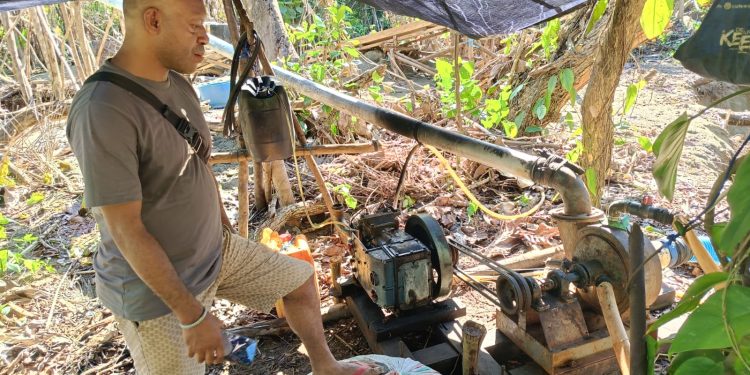 Polres Tambrauw Amankan 3 Tersangka Pelaku Tambang Emas Ilegal