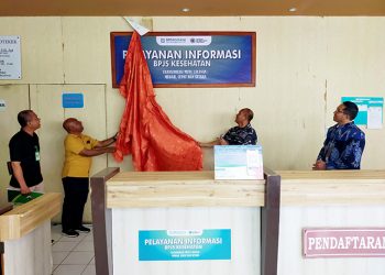 BPJS Kesehatan Luncurkan Loket Pelayanan Informasi dan Poros di RSAL Manokwari