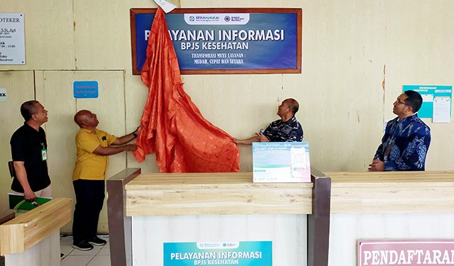 BPJS Kesehatan Luncurkan Loket Pelayanan Informasi dan Poros di RSAL Manokwari