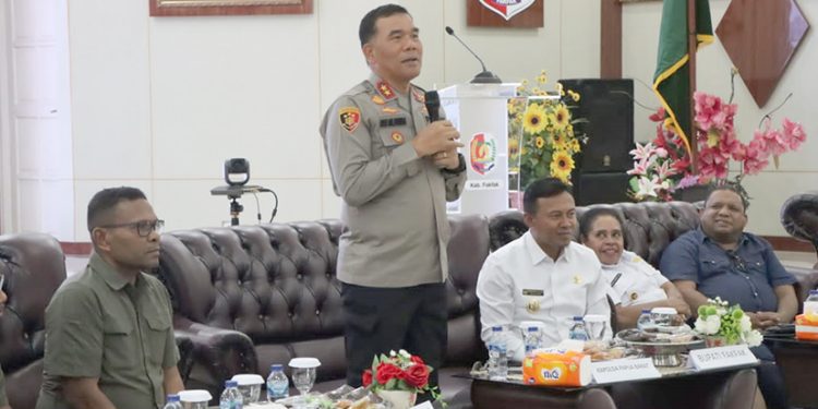 Kapolda Tatap Muka Bersama Tokoh Masyarakat di Fakfak