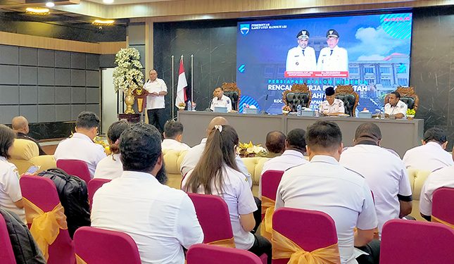 Bupati Bersama Jajaran OPD Bahas 10 Isu Strategis Tahun 2024