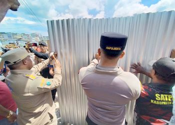 Bupati Minta Masyarakat Dukung Pembangunan Pasar Sentral Sanggeng