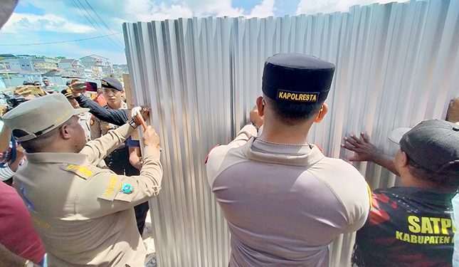 Bupati Minta Masyarakat Dukung Pembangunan Pasar Sentral Sanggeng