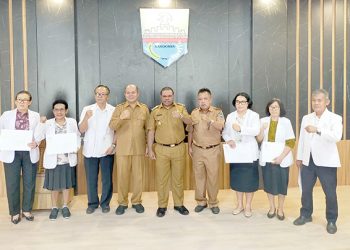 Tujuh Dokter di Manokwari Naik Pangkat dan Perpanjangan Usia Pensiun