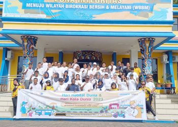 Peringati HHD-HKD 2023, Balai PPW Papua Barat Bersihkan Lingkungan Perkantoran