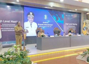 Kunjungi Kantor Bupati, Pj Gubernur Siap Kolaborasi Dukung Program Strategis Bangun Manokwari