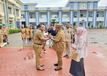 Kunjungi Kantor Bupati, Pj Gubernur Siap Kolaborasi Dukung Program Strategis Bangun Manokwari