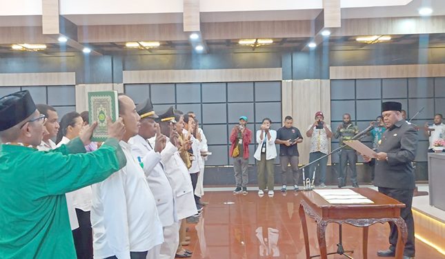 Pangdam dan Bupati Jadi Saksi Komitmen Parpol Ciptakan Pemilu yang Damai