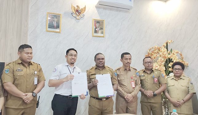 Kunjungi Kantor Bupati, Pj Gubernur Siap Kolaborasi Dukung Program Strategis Bangun Manokwari