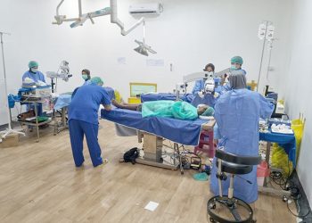 Operasi Katarak Gratis HUT Kota Manokwari Tangani  150 Pasien 